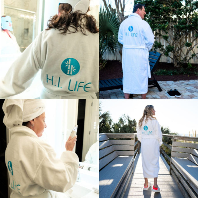 organic spa robe holistix 9